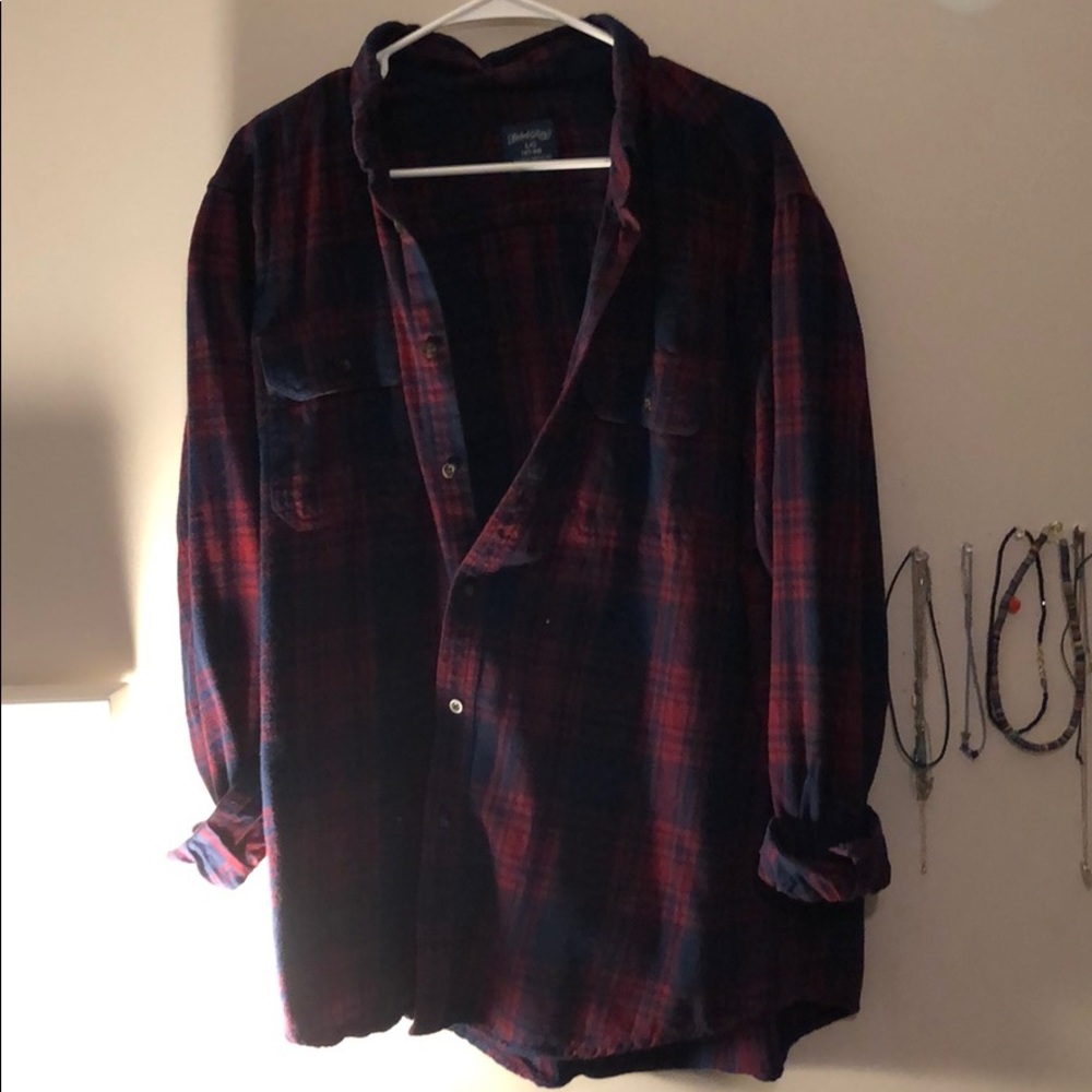 plaid shirt
